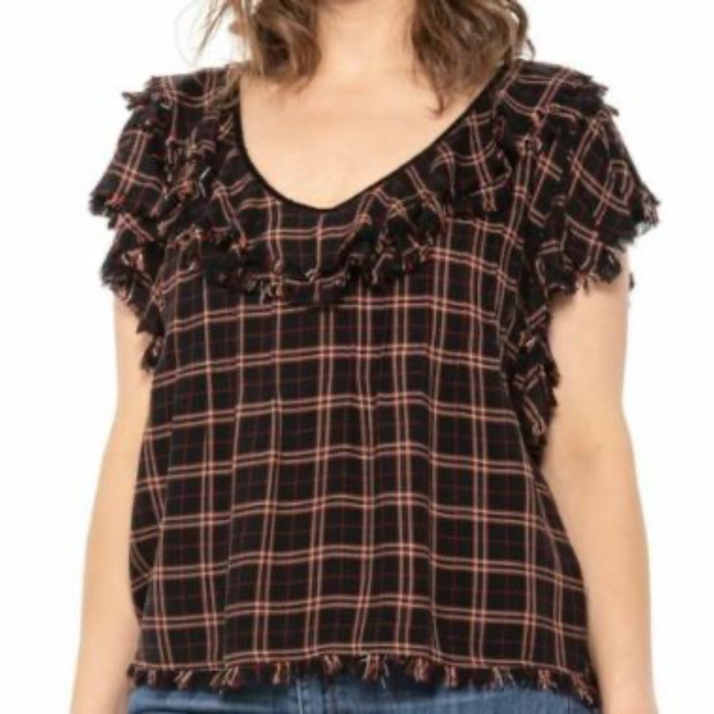 Faherty plaid woman's shirt - Picture 5 of 6
